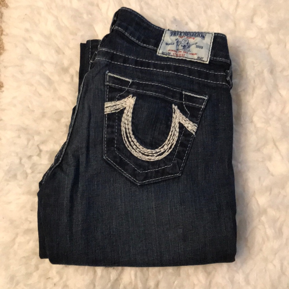 True religions straight jeans size 26